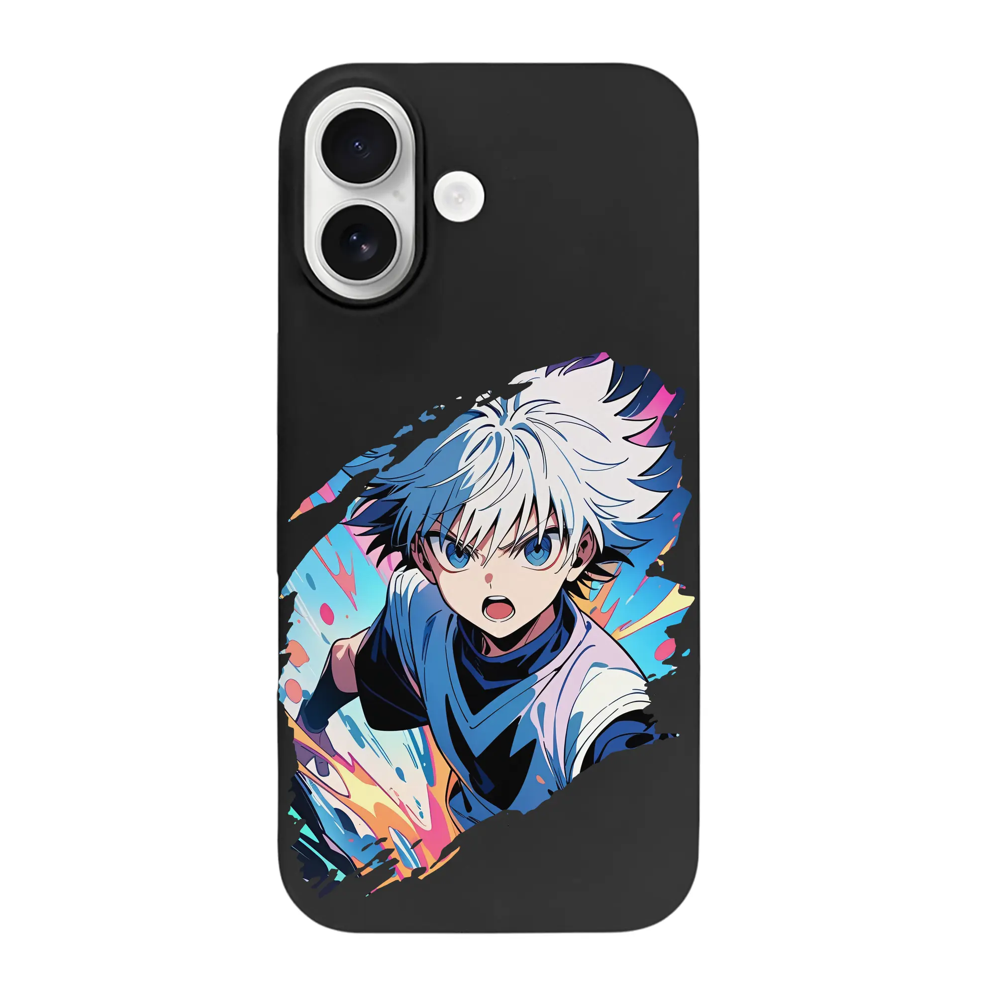 ハンター×ハンター グッズ キルア＝ゾルディック - iPhone 17 シリーズ シリコンケース 薄型 耐衝撃 指紋防止 ソフトタッチカバー 精密フィット 傷防止 保護ケース iPhone 17/17 Air/17 Pro/17 Pro Max 対応